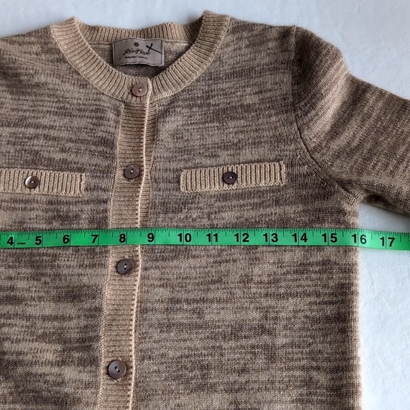 Khan Bogs Mongolian Cashmere Sweater Cardigan Women's Size XS - Picture 5 of 10